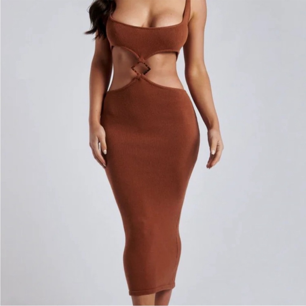 Meshki midi dress
